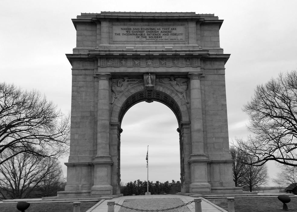 Valley Forge Park National Memorial Arch